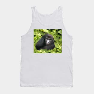 Gorilla portrait 5 Tank Top